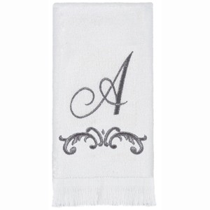 Avanti Scroll Mono Fingertip Towel A - 1 of 3