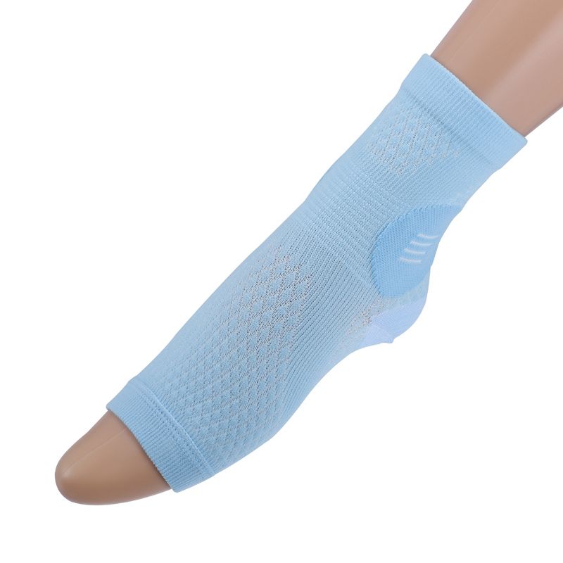 Unique Bargains Nylon Sport Compression Ankle Sleeve Socks 1 Pair, 5 of 7