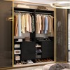 Besiost 30'' Closet Organizer with Wooden Drawers - 2 of 3