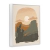 Stupell Industries Sunset Desert Canyon Silhouette, 14" x 11" - 3 of 4