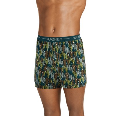Jockey Men's Active Microfiber 4.5" Boxer
