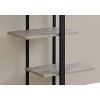 Monarch Specialties Bookshelf Bookcase Etagere 5 Tier 60InchH Office Bedroom Metal Laminate Brown Black Contemporary Modern - 3 of 4