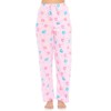 Casual Nights Women's Jersey Knit Long-Sleeve Top and Mircro Fleece Bottom Pajama Set - 4 of 4