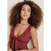 VENUS Womens Plus Tie Front Dress  -  24, Auburn - 3 of 4