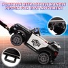 Electric Police Car for Kids,12V 4.5AH Battery Powered Kids Ride on Toy with Remote Control, Flashing Lights and Music - 4 of 4