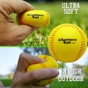Anywhere Sports: The Anywhere Ball - 6 Pack - 3" Yellow Squishy Foam Balls - 2 of 4