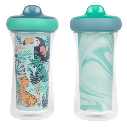 Pura Insulated Sippy Cup w/ Sleeve - Moss – The Natural Baby Company