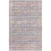 Unique Loom Nostalgia Bliss Border Washable Indoor Flatweave Woven Area Rug - 2 of 4