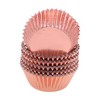 Unique Bargains Solid Color Disposable Baking Cups Aluminum Foil Greaseproof Paper 1.97"x1.18" 100 Pcs - 3 of 4