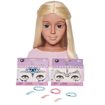 I'M A STYLIST Ella with Interchangeable Wig Styling Head – Blonde Hair