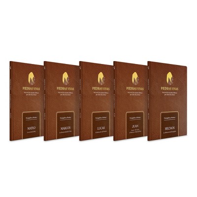 Piedras Vivas: Evangelios Y Hechos - La Serie Completa - by  John MacArthur (Mixed Media Product)