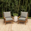 ARDEN earthFIBER Outdoor Deep Seat Cushion Set, 24 x 24, Water repellent, Fade Resistant, Deep Seat Bottom and Back Cushion for Chair, Sofa 24 x 24 - 3 of 4