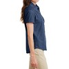 Mafoose Women's Soft Cotton Short Sleeve Value Denim Shirt - 4 of 4