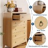 Acekool Rounded Corner Dresser Storage Cabinet, Multi-Drawer Chest for Bedroom, Living Room, TV Stand, Various Colors and Sizes - 4 of 4