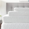 3" Gel Memory Foam Mattress Topper with Breathable Cover - Lucid - image 3 of 4