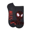 Boys' Spider-Man No Show Socks - 4 of 4