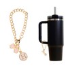 Unique Bargains Round Bow Water Cup Pendant 1 Pc - 3 of 4
