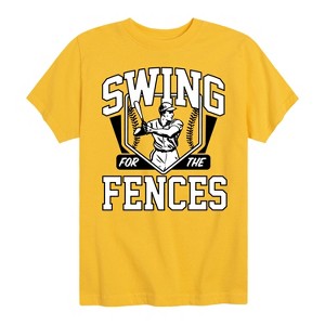 Boys' - Instant Message - Swing For The Fences Short Sleeve Graphic T-Shirt - 1 of 4