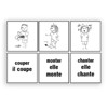 Poster Pals Verb Attack Card Set, French - 2 of 2
