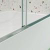 Sliding Bypass Bathtub Shower Door with 1/4� Tempered Glass - 2 of 4