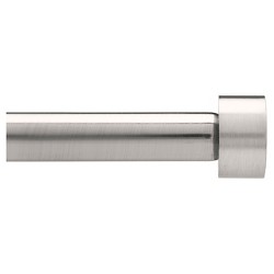 loft by umbra curtain rod silver 28 48