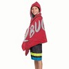22"x51" NCAA Ohio State Buckeyes Hooded Youth Beach Towel - 2 of 3