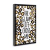 Stupell Industries Glam Life Chose Me Black Framed Floater Canvas Wall Art - 3 of 4