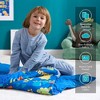 Joyfy Toddler Nap Mat with Pillow & Blanket - 55''*30'' for Kids Ages 3-7 Years - Soft Kids Sleeping Mat for Preschool Daycare and Sleepovers - 4 of 4