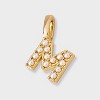 14K Gold Dipped Pearl Letter Charm - A New Day™ Gold - 2 of 2