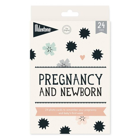 Milestone Pregnancy And Newborn Photo Cards - 24pc : Target