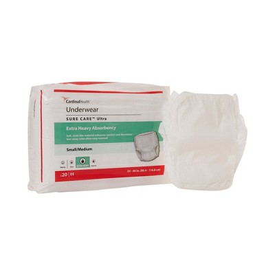 Cardinal Health Sure Care Plus Incontinence Underwear Heavy