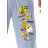 Scooby-Doo Mens' Scooby Shaggy Velma Fred Daphne Sleep Pajama Pants Grey - 3 of 3