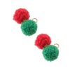 Unique Bargains Fluffy Ball Shoelace Charms 1 Pair - 4 of 4