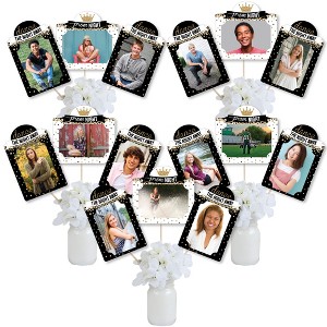 Big Dot of Happiness Prom - Prom Night Party Picture Centerpiece Sticks - Photo Table Toppers - 15 Pieces - 1 of 4