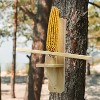 Uncle Dunkels Teeter Totter Squirrel Feeder; Rustic Handmade Squirrel Corn Cob Seesaw - 4 of 4