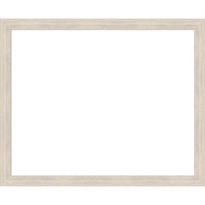 Amanti Art Hardwood Chocolate Narrow Framed Dry Erase Magnetic Board - 1 of 4