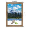 Amanti Art Owl Brown Narrow Wood Picture Frame - 4 of 4