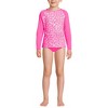 Lands' End Big Kids 3 Piece UPF 50 Sun Protection Rash Guard Set - 4 of 4