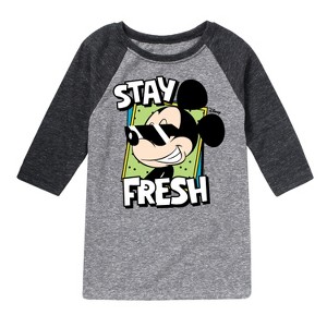 Boys' - Disney - Stay Fresh Raglan Graphic T-Shirt - 1 of 4
