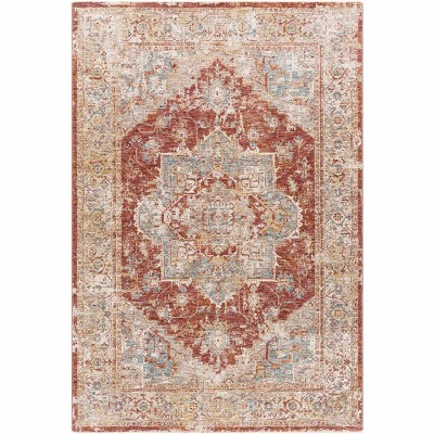 Hauteloom Powassan Red Medallion Area Rug