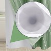 BAGOKIE 3-IN-1 Shower Curtain and Liner Set - 4 of 4