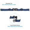 Unique Bargains Polyester Adjustable Quick Release Buckle Backpack Chest Straps 2 Pcs - 4 of 4