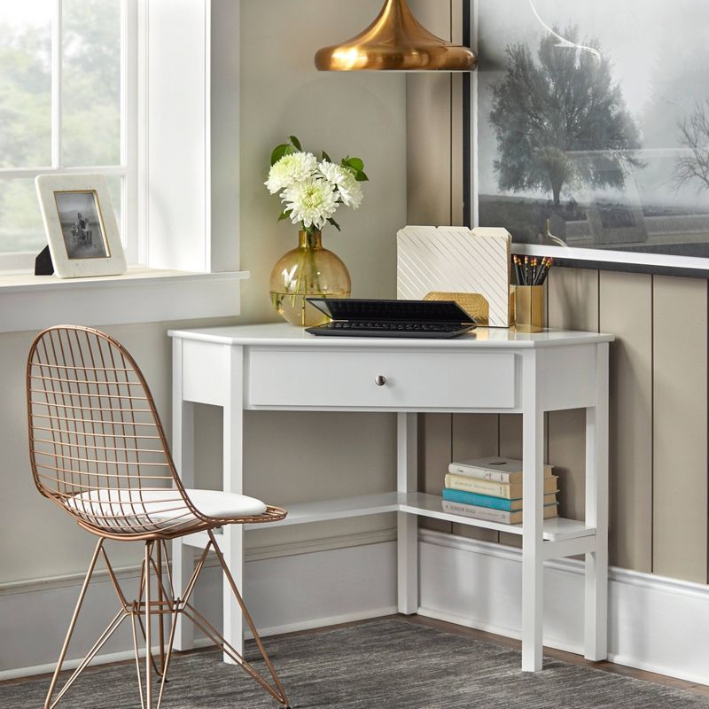 Medford Corner Desk with Drawer - Buylateral, 3 of 11