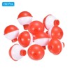 Unique Bargains Hard ABS Push Button Round Fishing Float 50 Pcs - 3 of 4