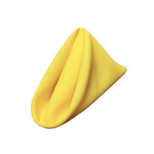 Slickblue Polyester Poplin Napkins 18"x18", Serged Edge, Event or Daily Table Use, 41 Color Options – Set of 4 or 10 - 1 of 4