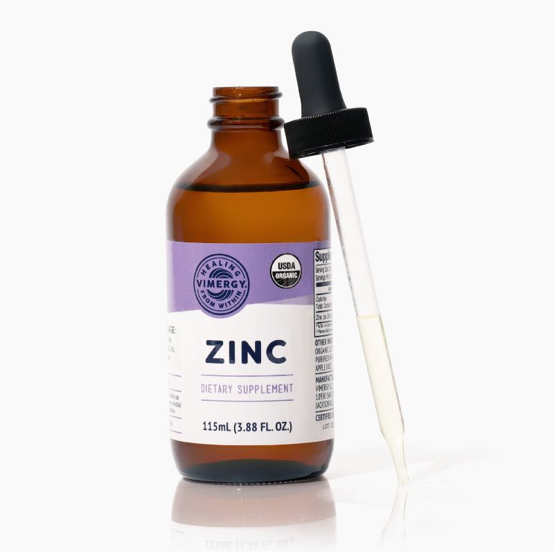 Vimergy Organic Liquid Zinc, Trial Size - 30 Servings, 1 of 12