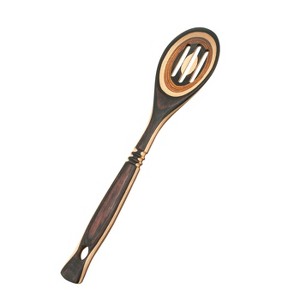 Island Bamboo Pakkawood 12-Inch Slotted Spoon - 1 of 1