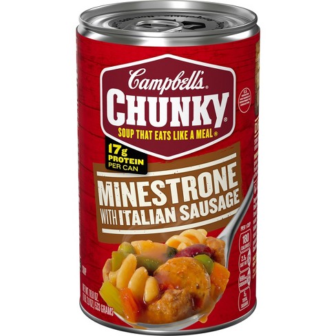 LeGout® Minestrone Canned Soup 12 x 3 lb