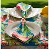 Design Imports Summer Floral Print Outdoor Napkin (Set Of 6) - 3 of 4