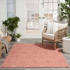 Nourison Versatile Solid Diamond Indoor Outdoor Flatweave Area Rug - 2 of 4
